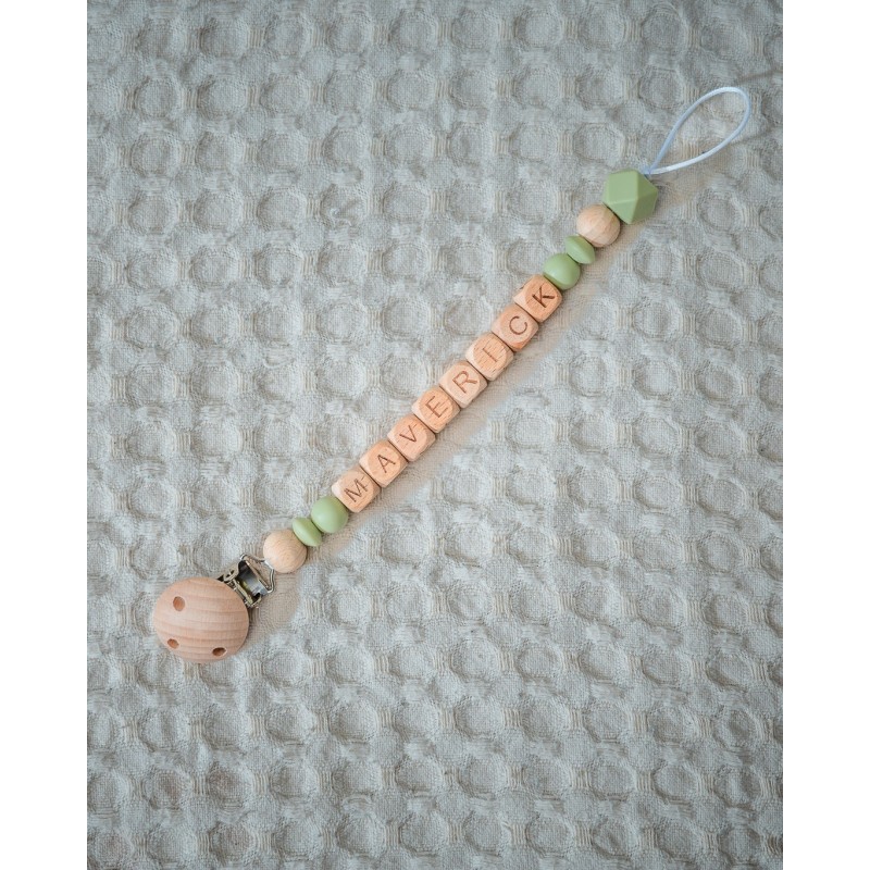 Personalized Dummy Clip Hexagon