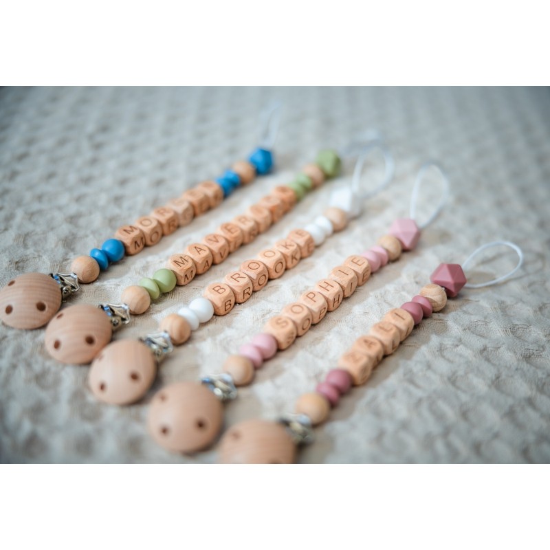 Personalized Dummy Clip Hexagon
